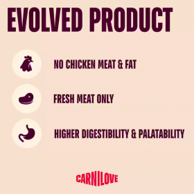 Ултра премиум суха храна за кастрирани котки Carnilove TRUE FRESH Fish & Turkey Dry food for Sterilised Cats с 44% прясна риба и 26% прясно пуешко месо 400гр